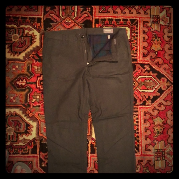 Bonobos slim fit flannel chinos